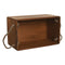 Opslagdozen Home ESPRIT Natuurlijk Sparrenhout 38 x 24 x 22 cm 4 Onderdelen