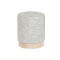 Voetensteun DKD Home Decor 32 x 32 x 38 cm Scandi Lichtgrijs