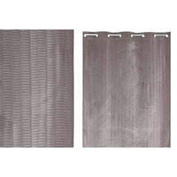 Gordijn Home ESPRIT Licht Roze 140 x 280 cm