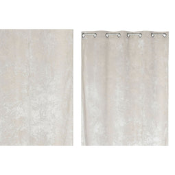 Gordijn Home ESPRIT Beige 140 x 260 cm
