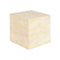 Kleine bijzettafel Home ESPRIT Beige Magnesium 40 x 40 x 40 cm