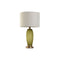 Bureaulamp Home ESPRIT Groen Beige Gouden Kristal 50 W 220 V 36 x 36 x 61 cm