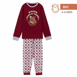 Pyjama Kinderen Harry Potter Rood Maat 6 Jaar