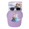 Set van pet en zonnebril Frozen Roze (54 cm) 2 Onderdelen