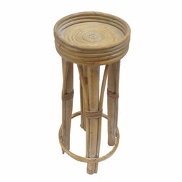 Grondlegger DKD Home Decor Bruin Rotan Tropisch (22 x 22 x 50 cm)