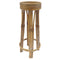 Grondlegger DKD Home Decor Bruin Rotan Tropisch (22 x 22 x 50 cm)