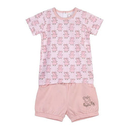 Kledingset Peppa Pig Roze Maat 6 maanden