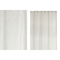 Gordijn Home ESPRIT Beige 140 x 280 cm
