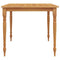 Tafel Batavia 85x85x75 cm massief teakhout