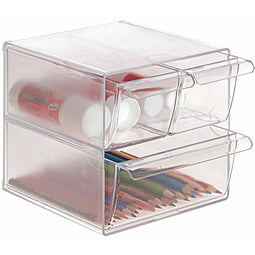 Multi-Functionele Organiser Archivo 2000 Transparant 19 x 15 x 15 cm
