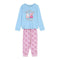 Pyjama Kinderen Peppa Pig Licht Blauw Maat 6 Jaar