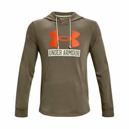 Herenhoodie Under Armour Hoodie Kaki Maat L