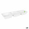 Kom La Mediterránea Yummy Aperitief Porselein Wit 29,3 x 9,5 x 3,3 cm (16 Stuks) (29,3 x 9,5 x 3,...