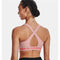 Sportbeha Under Armour Crossback Mid Roze Maat XS
