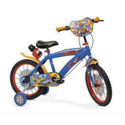 Kinderfiets Toimsa Hotwheels Blauw