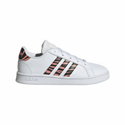 Sportschoenen voor Kinderen Adidas Grand Court Print Wit Schoenmaat 39 1/3