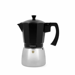 Italiaanse Koffiepot Bidasoa Tribeca Staal 9 Kopjes Metaal