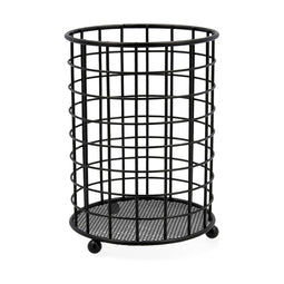 Pot voor Keukengerei Quid Zwart Metaal (12,5 x 12,5 x 16,5 cm)