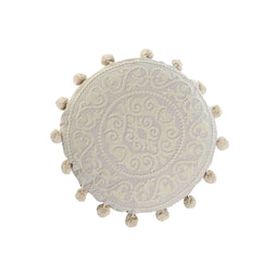 Kussen Home ESPRIT Beige Romantiek 45 x 45 x 10 cm