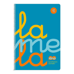 Schrift Lamela Fluorine Blue Din A4 5 Onderdelen 80 Lakens