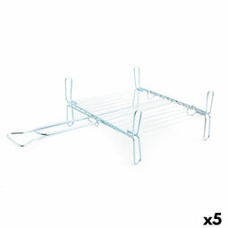 Grill Quid Prepara Bbq Metaal Zink 30 x 35 cm Dubbel (5 Stuks)