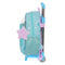 Schoolrugzak met Wielen Frozen Hello spring Blauw 28 x 34 x 10 cm