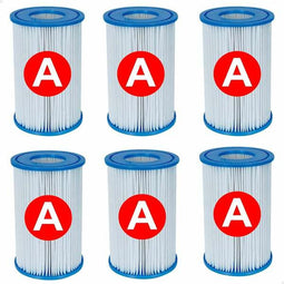 Zwembadfilter Intex Soort A 6 Stuks