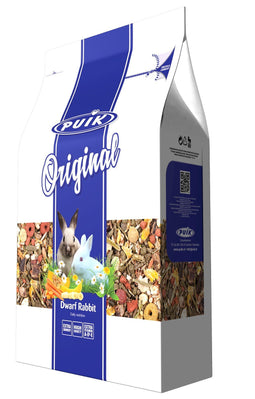 3 stuks - PUIK - Original Dwergkonijn 3 kg konijnenvoer