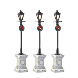 Luville - Street lantern on foot - set of 3