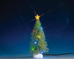 LEMAX - Spruce tree with multi light b/o 4.5v