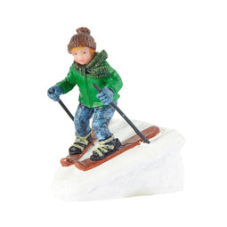 Luville - Rudolph op de ski s 4x4,5x5,5 cm