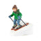Luville - Rudolph op de ski s 4x4,5x5,5 cm