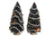 Luville - Twee bomen met verlichting 15 cm hoog