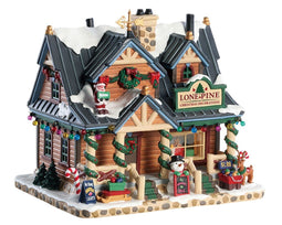 LEMAX - Lone pine christmas decorations b/o led
