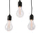 KSD - Partylight big bulb start buit 950 cm 20L zwart/klassiek warm