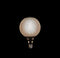 Anna's Collection - LED LAMP RASTER ZWART 220X280MM 5W/E27 DIMBAAR