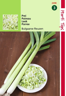 5 stuks - Hortitops - HT Prei Bulgaarse Reuzen (zomer prei)