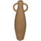 HD Collection - Vaas aardewerk bruin 8,5x6,5x25 cm