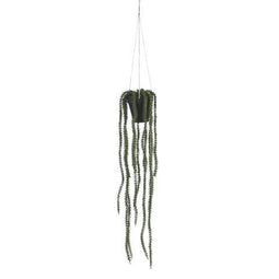 Mica Decorations - Rhipsalis hangend in pot groen - l62xd9cm