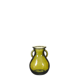 Mica Decorations - Vaas sitia d12h16cm groen