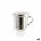 Kop met theefilter Quid Serenia Transparant Glas Roestvrij staal 350 ml (12 Stuks)