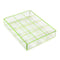 Theedoos Polypropyleen 20 x 5 x 27 cm Kleur Groen