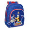 Schoolrugzak Sonic Let's roll Marineblauw 26 x 34 x 11 cm