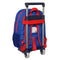 Schoolrugzak met Wielen Sonic Let's roll Marineblauw 26 x 34 x 11 cm