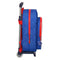 Schoolrugzak met Wielen Sonic Let's roll Marineblauw 26 x 34 x 11 cm