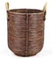 Van der Leeden - Mand streep brons d40h47cm