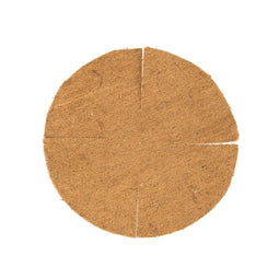 5 stuks - Nature - Kokosinlegvel voor hanging basket plat met waterkering dia. 45 cm voor dia. 30...