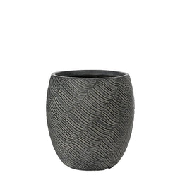 KSD - Zara Planter Fibre Clay S Antraciet