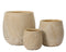 KSD - Axel Planter set van 3 Fibre Clay Zand