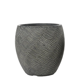 KSD - Zara Planter Fibre Clay M Antraciet
